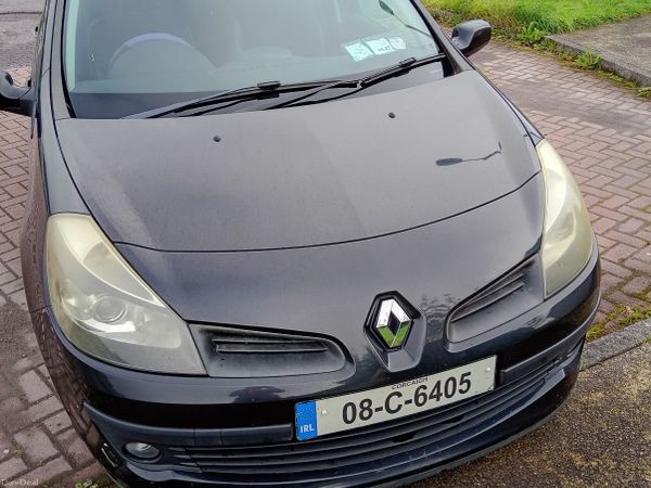 Renault Clio Hatchback, Petrol, 2008, Black