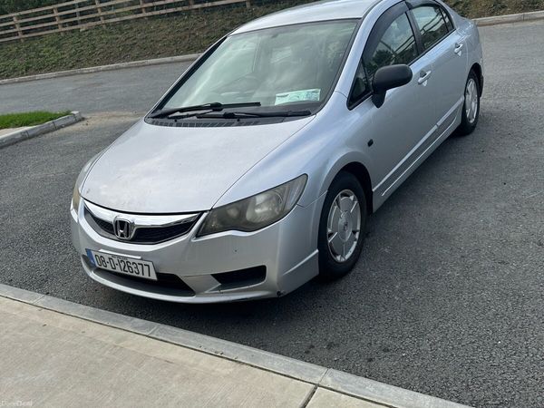 Honda Civic Saloon, Petrol Hybrid, 2008, Silver