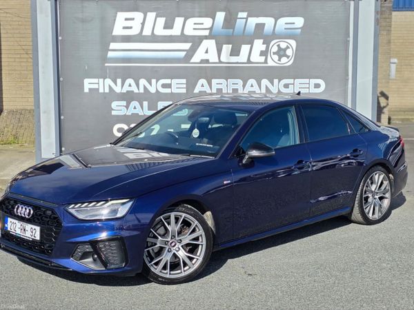 Audi A4 Saloon, Diesel, 2021, Blue