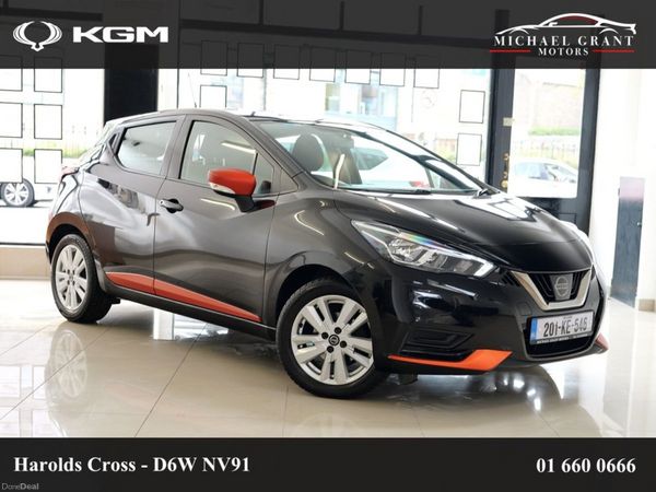 Nissan Micra Hatchback, Petrol, 2020, Black