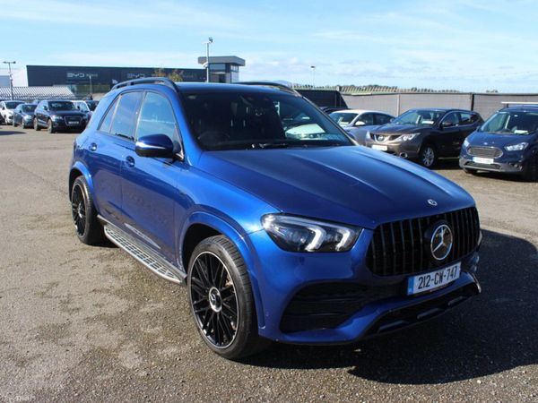 Mercedes-Benz GLE SUV, Diesel Plug-in Hybrid, 2021, Blue