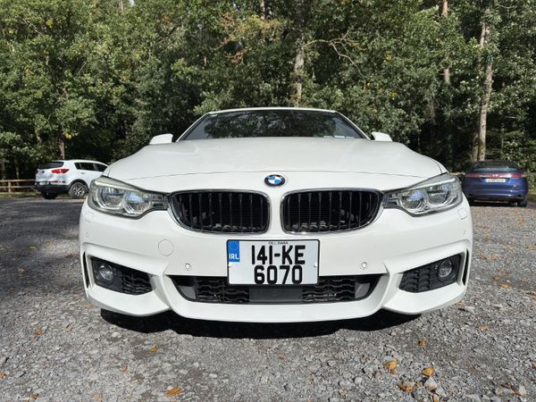 BMW 4-Series Coupe, Petrol, 2014, White