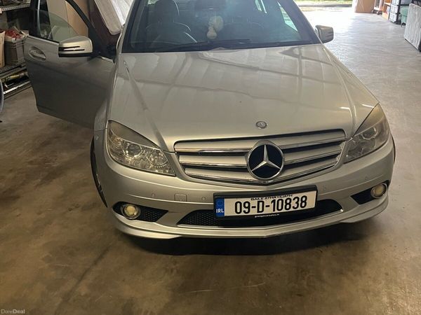 Mercedes-Benz C-Class Saloon, Petrol, 2009, Silver