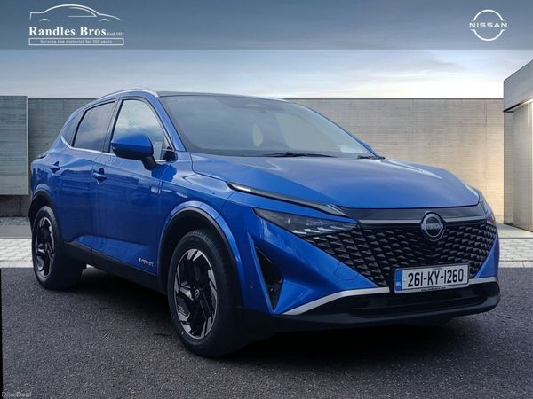 Nissan Qashqai MPV, Petrol Hybrid, 2026, Blue