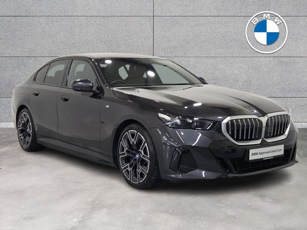 BMW 5-Series Saloon, Petrol Plug-in Hybrid, 2024, Grey