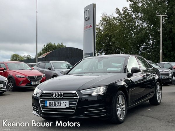 Audi A4 Saloon, Diesel, 2018, Black