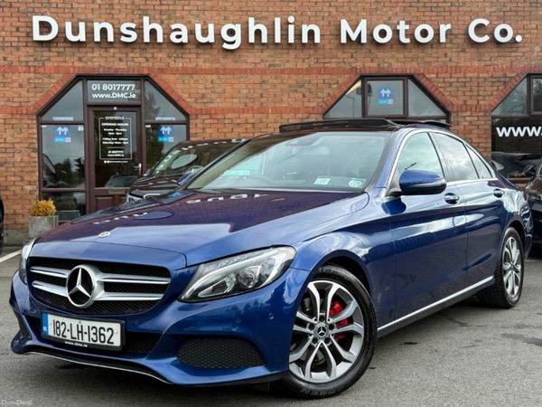 Mercedes-Benz C-Class Saloon, Diesel, 2018, Blue
