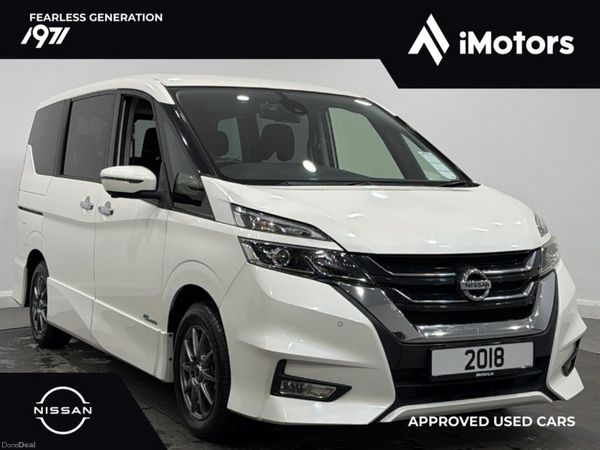 Nissan Serena MPV, Petrol Hybrid, 2018, White