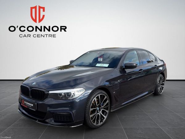 BMW 5-Series Saloon, Petrol Plug-in Hybrid, 2020, Black