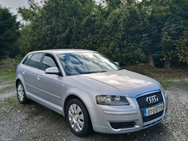 Audi A3 Hatchback, Petrol, 2007, Silver