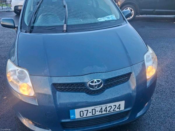 Toyota Auris Hatchback, Petrol, 2007, Blue