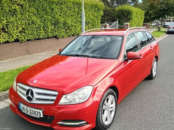 Mercedes-Benz C-Class Estate, Diesel, 2014, Red