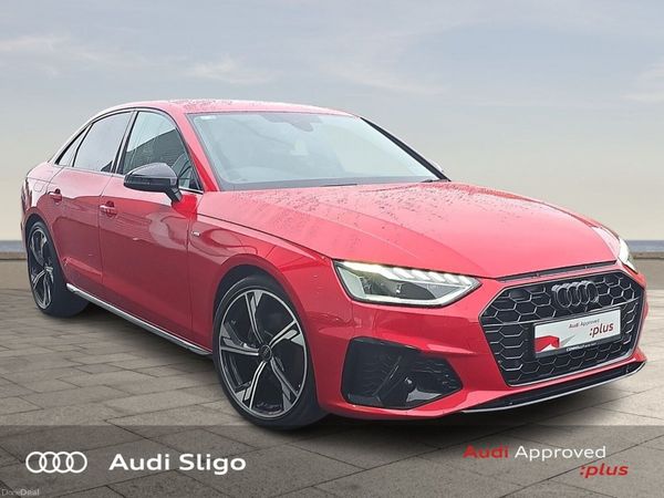Audi A4 Saloon, Diesel, 2024, Red