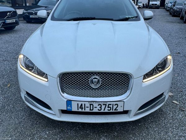 Jaguar XF Saloon, Diesel, 2014, White