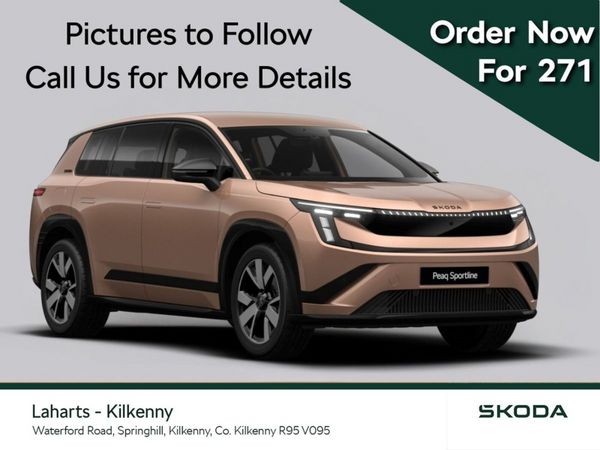 Skoda Peaq SUV, Electric, 2026, Grey