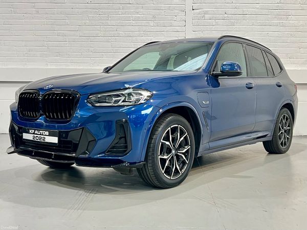 BMW X3 SUV, Petrol Plug-in Hybrid, 2022, Blue
