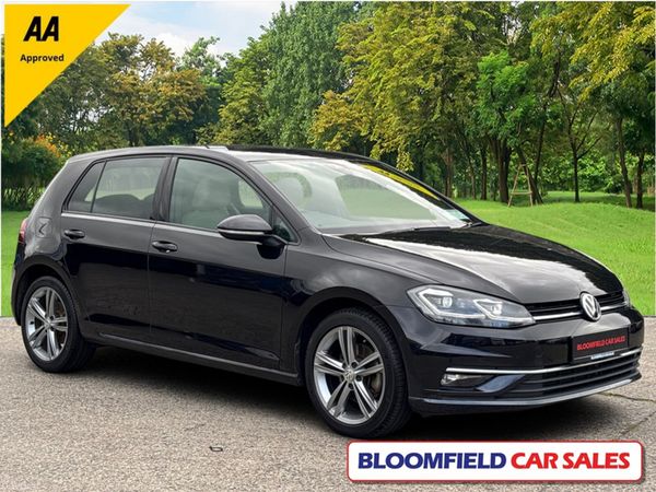 Volkswagen Golf Hatchback, Diesel, 2020, Black