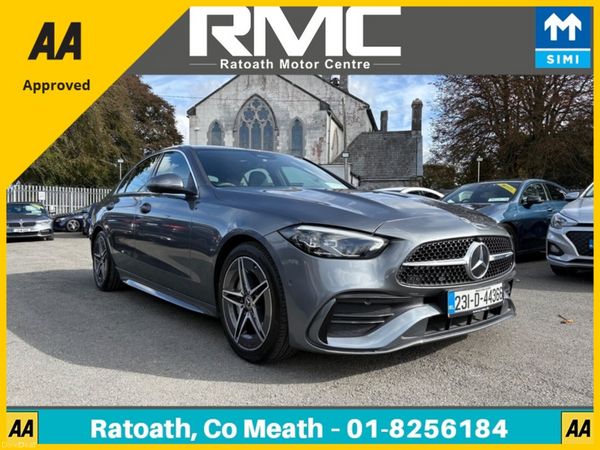 Mercedes-Benz C-Class Saloon, Diesel Hybrid, 2023, Grey