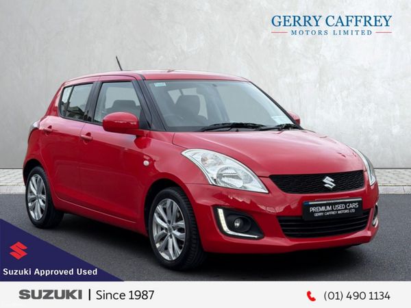 Suzuki Swift Hatchback, Petrol, 2015, Red