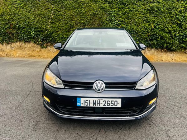 Volkswagen Golf Hatchback, Diesel, 2015, Blue