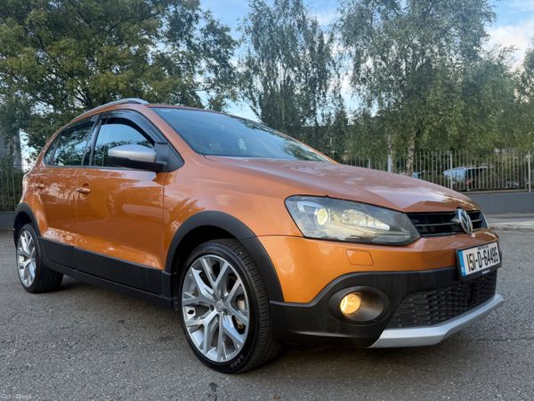 Volkswagen Polo Hatchback, Petrol, 2015, Orange