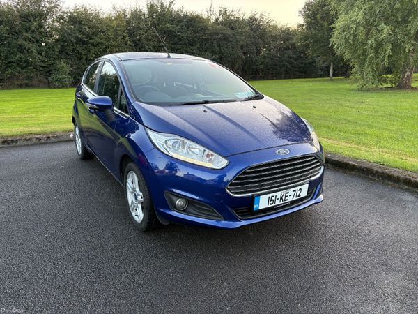 Ford Fiesta Hatchback, Petrol, 2015, Blue