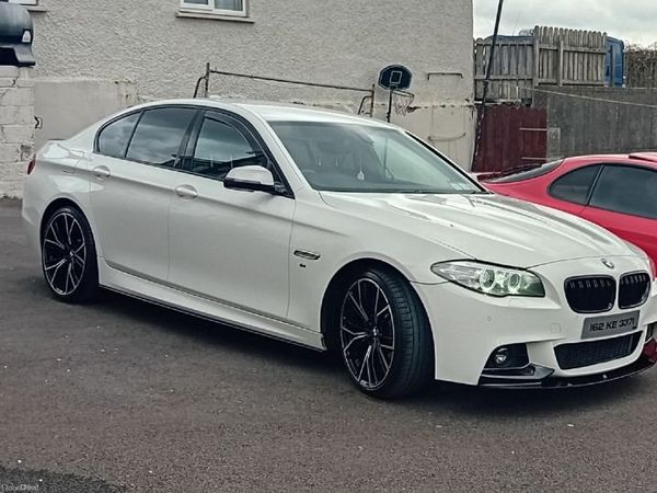 BMW 5-Series Saloon, Diesel, 2016, White