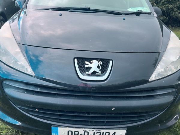 Peugeot 207 Hatchback, Petrol, 2008, Black