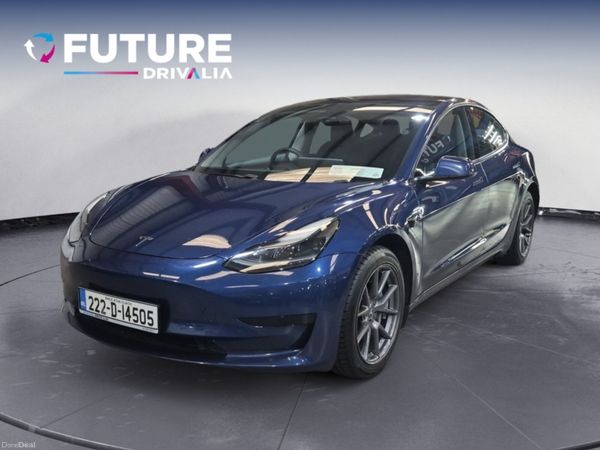 Tesla Model 3 Saloon, Electric, 2022, Blue