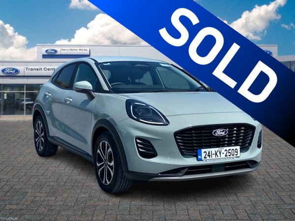 Ford Puma SUV, Petrol, 2024, Grey