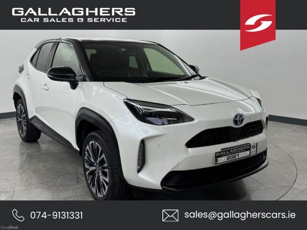 Toyota Yaris Cross SUV, Petrol Hybrid, 2021, White