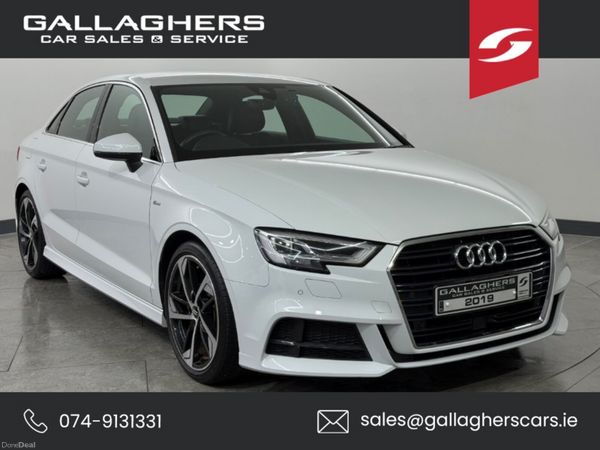 Audi A3 Saloon, Petrol, 2019, White