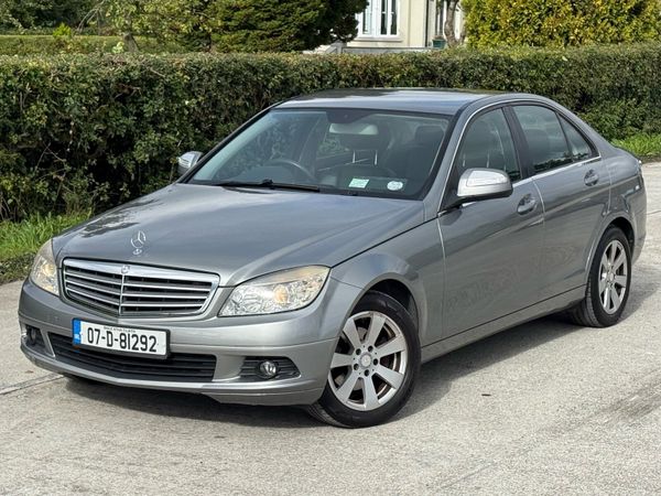 Mercedes-Benz C-Class Saloon, Petrol, 2007, Silver