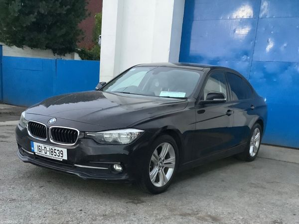 BMW 3-Series Saloon, Diesel, 2016, Black