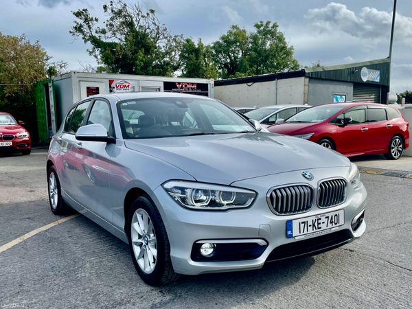 BMW 1-Series Hatchback, Diesel, 2017, Silver