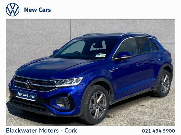 Volkswagen T-Roc SUV, Petrol, 2023, Blue