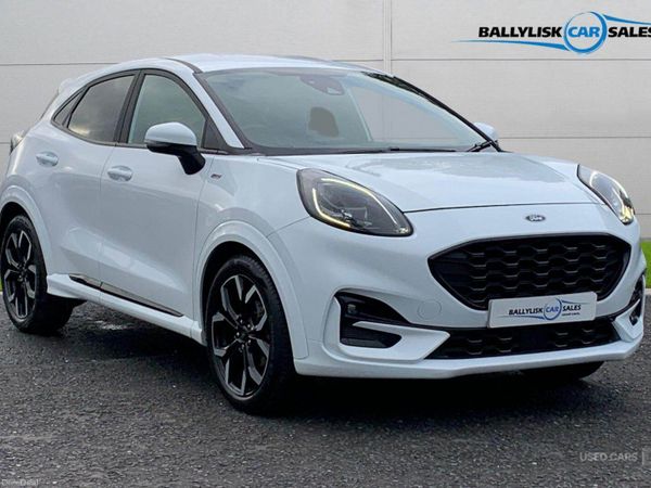 Ford Puma SUV, Petrol Hybrid, 2023, White