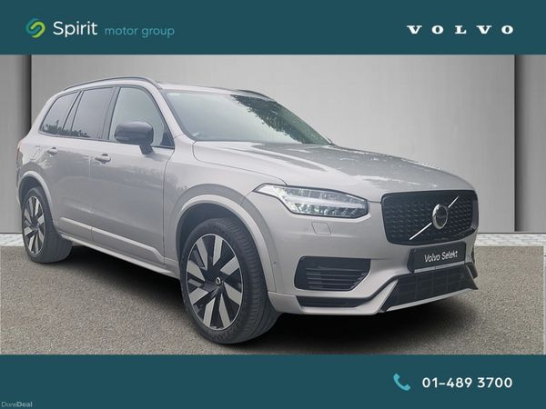 Volvo XC90 SUV, Petrol Plug-in Hybrid, 2025, Silver