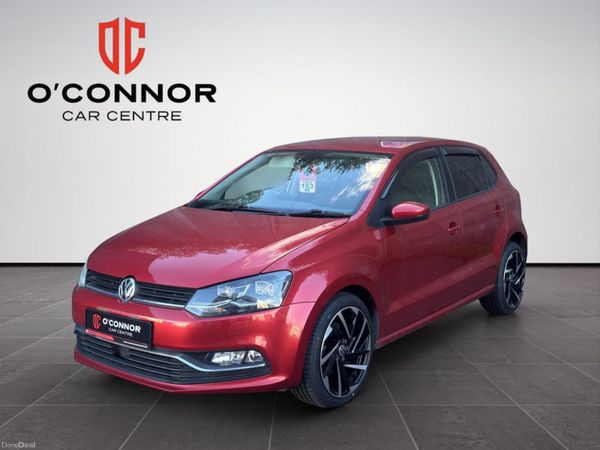Volkswagen Polo Hatchback, Petrol, 2017, Red