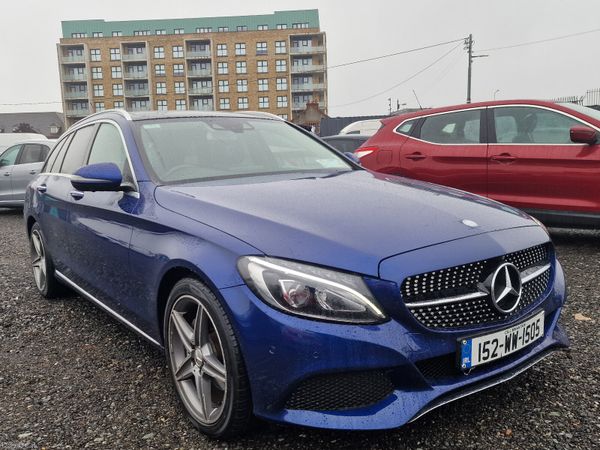 Mercedes-Benz C-Class Estate, Diesel, 2015, Blue