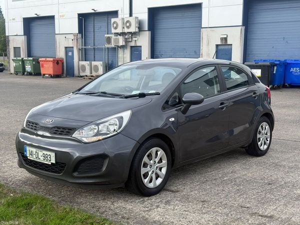 Kia Rio Hatchback, Petrol, 2014, Silver