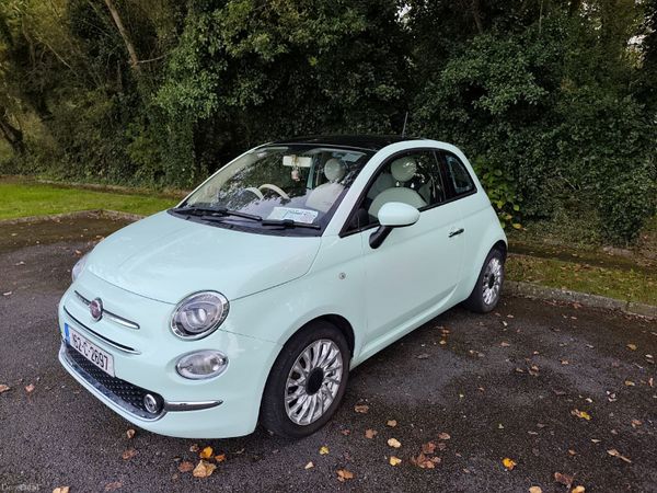 Fiat 500 Hatchback, Petrol, 2016, Green