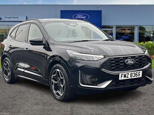 Ford Kuga SUV, Petrol Hybrid, 2024, Black