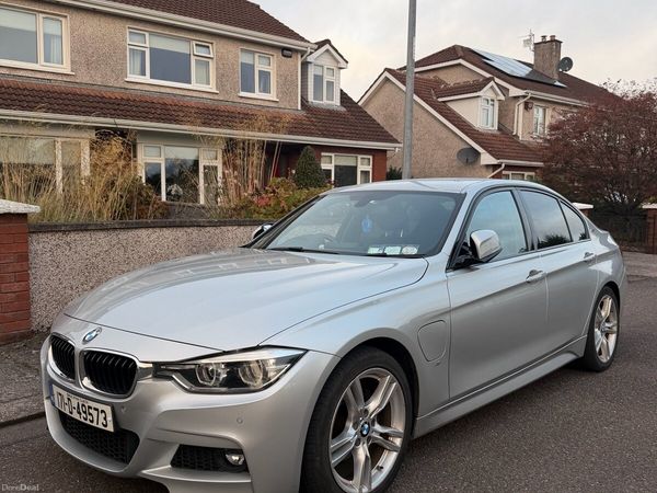 BMW 3-Series Saloon, Petrol Plug-in Hybrid, 2017, Silver