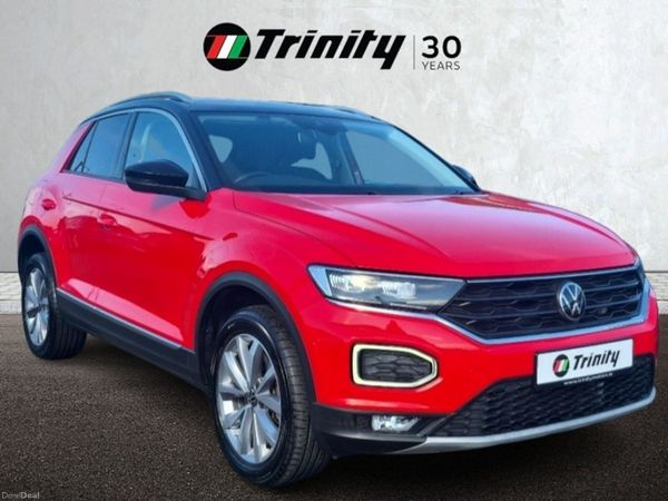 Volkswagen T-Roc SUV, Diesel, 2021, Red