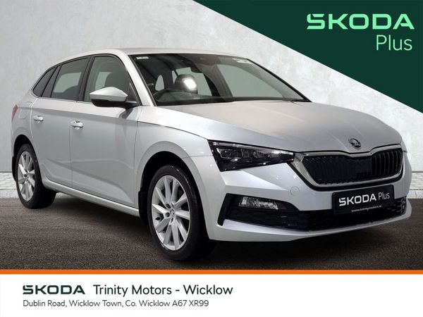 Skoda Scala Hatchback, Petrol, 2023, Silver