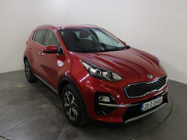 Kia Sportage SUV, Diesel, 2020, Red