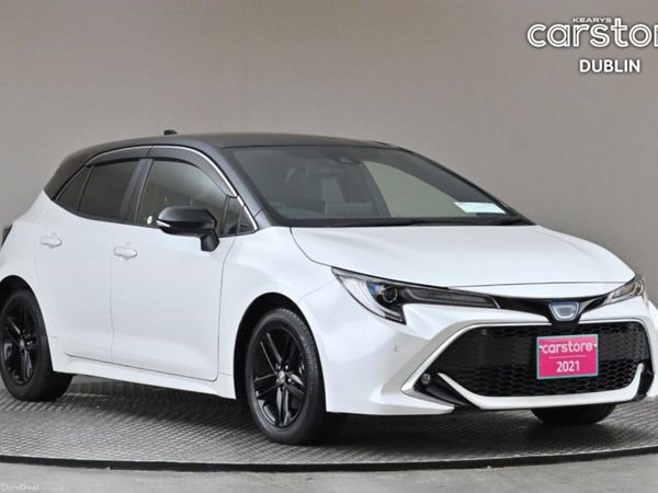 Toyota Corolla Hatchback, Petrol Hybrid, 2021, White