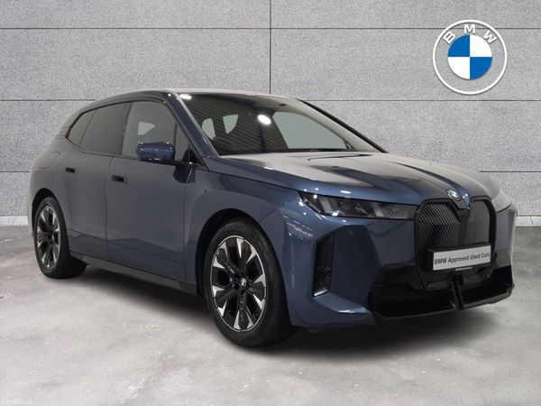BMW iX SUV, Electric, 2025, Blue