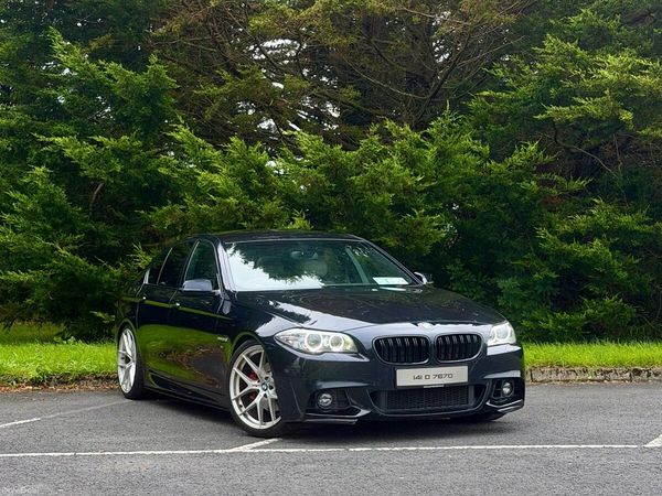 BMW 5-Series Saloon, Diesel, 2014, Black